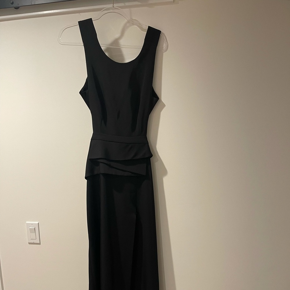 BCBGMAXAZARIA black cutout dress, size 6